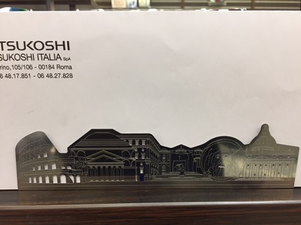 イタリアのお土産にいかがですか？ みゅうローマ みゅうベネチア